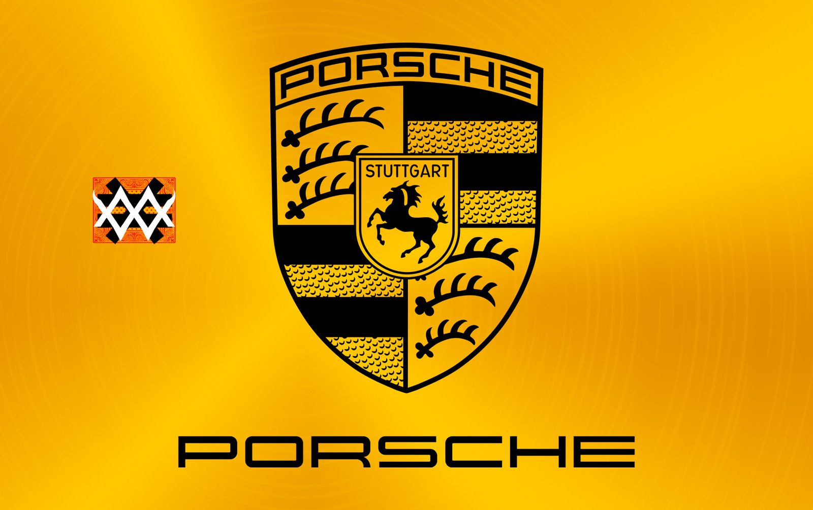 Luxury Collection Card Porsche gold